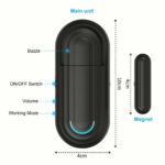 Daytech Door Alarm Window Sensor 120dB - Image 2