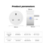 Tuya Smart Life Wi-Fi Smart Plug UK 16A 20A - Image 2